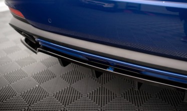Тюнинговый диффузор (накладка) на задний бампер Maserati Levante Mk1 GTS фото