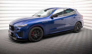 Боковые тюнинг накладки (листвы) на пороги Maserati Levante Mk1 GTS / Trofeo фото