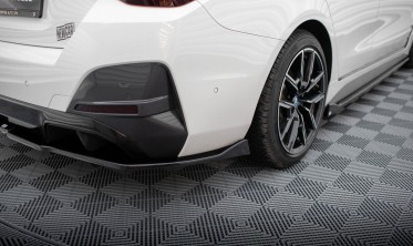 Тюнинговый диффузор заднего бампера BMW i4 Gran Coupe G26 M-pack вар. 2 фото