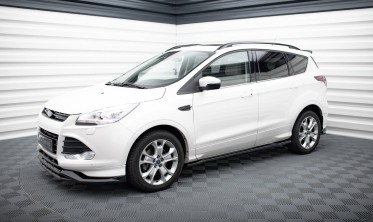 Боковые тюнинг накладки (листвы) на пороги Ford Kuga Mk2 ST-Line фото