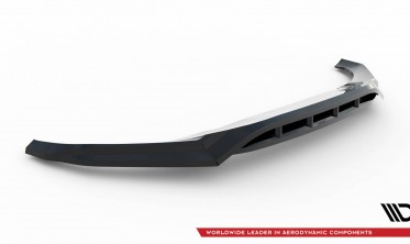 Тюнинговая накладка (диффузор) на передний бампер BMW X6 G06 M-Pack рестайл вар. 1 фото