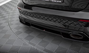 Тюнинговый диффузор (накладка) на задний бампер Audi 8Y RS3 Sportback фото