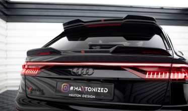 Тюнінговий нижній 3D спойлер на кришку багажника Audi Q8 / RSQ8 / SQ8 / Q8 S-Line Mk1 фото