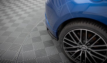 Тюнинговый диффузор (накладка) на задний бампер Renault Megane Mk3 RS фото