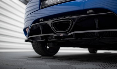 Тюнинговый диффузор (накладка) на задний бампер Renault Megane Mk3 RS фото