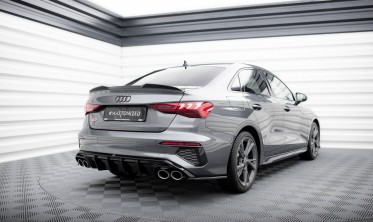 Тюнинговый 3D спойлер на крышку багажника Audi A3 / A3 S-Line / S3 / RS3 Sedan 8Y фото