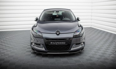 Передня тюнінг накладка на бампер Renault Megane Mk3 GT рестайл вар. 2 фото