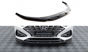 Тюнінгова накладка (дифузор) на передній бампер Hyundai I30 Mk3 рестайл вар. 1 фото