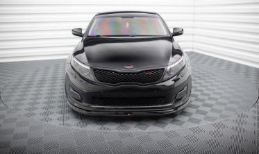 Тюнінгова накладка (дифузор) на передній бампер Kia Optima Mk3 фото