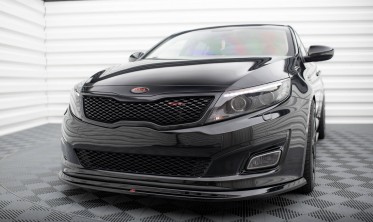 Тюнінгова накладка (дифузор) на передній бампер Kia Optima Mk3 фото