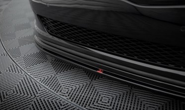 Тюнінгова накладка (дифузор) на передній бампер Kia Optima Mk3 фото