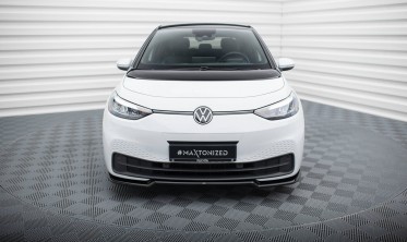 Тюнинговая накладка на передний бампер Volkswagen ID.3 Mk1 вар. 1 фото