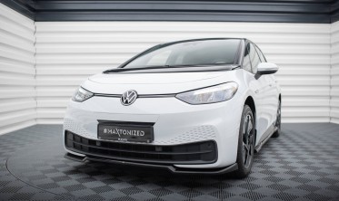 Тюнинговая накладка на передний бампер Volkswagen ID.3 Mk1 вар. 1 фото
