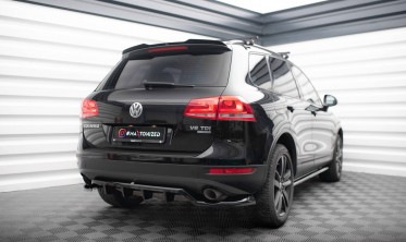 Тюнинговый кап спойлер на крышку багажника Volkswagen Touareg Mk2 фото