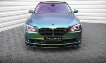 Тюнинговая накладка (диффузор) на передний бампер BMW 7 F01 вар. 1 фото