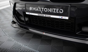 Нижня тюнінг накладка (дифузор) під передній бампер BMW X3 M F97 після рестайл вар. 2 фото