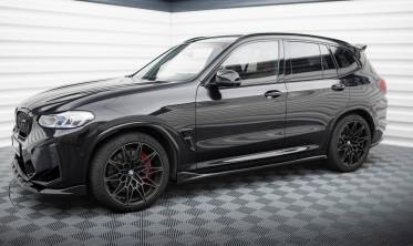 Тюнінгові накладки (лістви) під бокові пороги BMW X3 M F97 рестайл фото