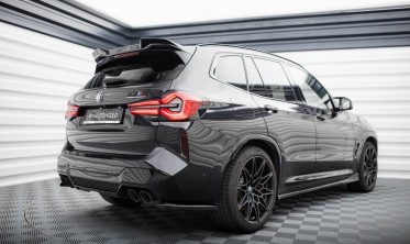 Бокові тюнінг накладки (дифузори) на задній бампер BMW X3 M F97 рестайл фото