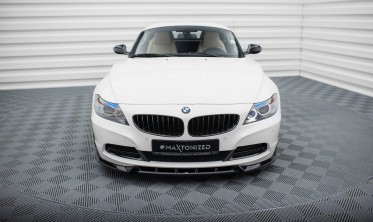 Нижний тюнинг диффузор (элерон) на передний бампер BMW Z4 E89 вар. 2 фото