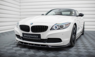 Нижний тюнинг диффузор (элерон) на передний бампер BMW Z4 E89 вар. 2 фото