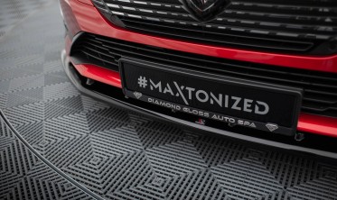 Тюнінгова накладка (дифузор) на передній бампер Peugeot 308 Mk3 вар. 1 фото