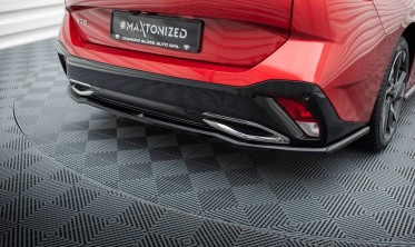 Тюнинговый диффузор (накладка) на задний бампер Peugeot 308 Mk3 фото