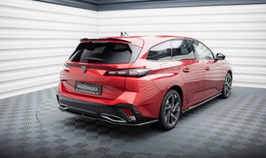 Тюнинговый кап спойлер на крышку багажника Peugeot 308 Mk3 SW фото
