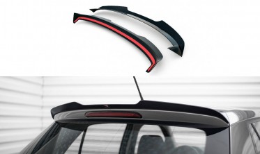Тюнинговый кап спойлер на крышку багажника Skoda Fabia Mk3 Hatchback фото