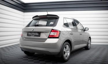 Тюнинговый кап спойлер на крышку багажника Skoda Fabia Mk3 Hatchback фото
