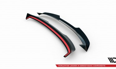 Тюнинговый кап спойлер на крышку багажника Skoda Fabia Mk3 Hatchback фото
