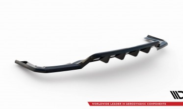 Тюнінговий дифузор (накладка) на задній бампер Maserati Levante Trofeo Mk1 фото