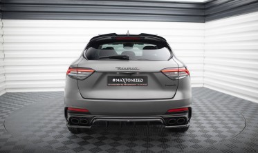 Тюнінговий дифузор (накладка) на задній бампер Maserati Levante Trofeo Mk1 фото