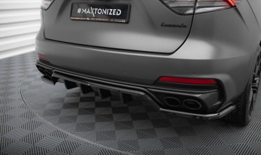 Тюнінговий дифузор (накладка) на задній бампер Maserati Levante Trofeo Mk1 фото