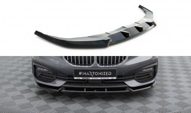 Тюнінгова накладка (губа) на передній бампер BMW 1 F40 вар. 1 фото