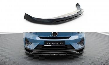 Тюнинговая накладка на передний бампер (тюнинг обвес) Volvo C40 Mk1 фото