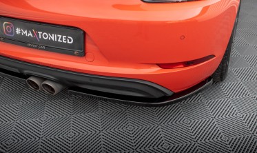 Тюнінговий дифузор (накладка) на задній бампер Porsche 718 Cayman 982c фото