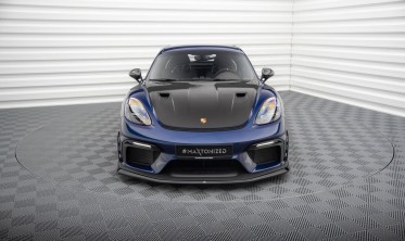 Тюнінгова накладка на передній бампер (тюнінг обвіс) Porsche 718 Cayman 982c GT4 RS фото