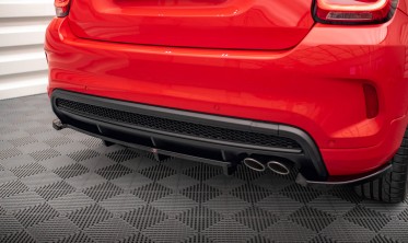 Тюнінговий дифузор на задній бампер Fiat 500X Mk1 рестайл Sport фото