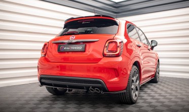 Тюнінговий дифузор на задній бампер Fiat 500X Mk1 рестайл Sport фото