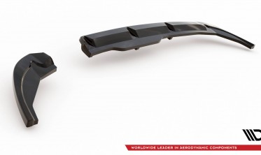 Тюнінговий дифузор на задній бампер Fiat 500X Mk1 рестайл Sport фото