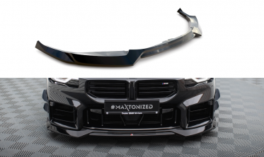 Тюнинговая накладка (сплиттер) на передний бампер BMW M2 G87 вар. 1 фото
