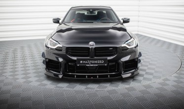 Передний тюнинг диффузор (губа) на бампер BMW M2 G87 вар. 3 фото