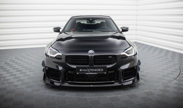 Передняя тюнинг накладка на бампер BMW M2 G87 Maxton Design вар. 5 фото
