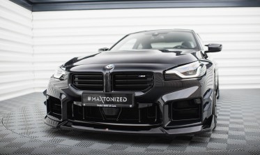 Передняя тюнинг накладка на бампер BMW M2 G87 Maxton Design вар. 5 фото