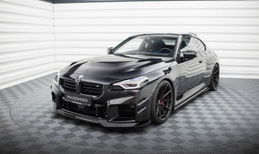 Комплект накладок на передний бампер (Canards) BMW M2 G87 фото