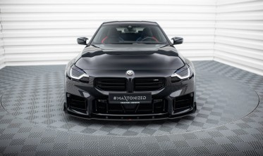 Передняя нижняя тюнинг накладка на бампер Street Pro BMW M2 G87 вар. 2 фото