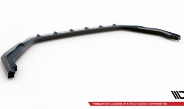 Нижняя тюнинг накладка на передний бампер Honda Civic Mk11 Type-R вар. 3 фото