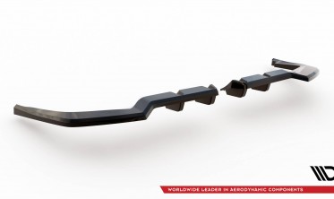 Тюнинговый диффузор на задний бампер Honda Civic Mk11 Type-R вар. 1 фото