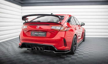 Тюнинговый диффузор на задний бампер Honda Civic Mk11 Type-R вар. 1 фото