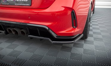 Тюнинговый диффузор на задний бампер Honda Civic Mk11 Type-R вар. 1 фото
